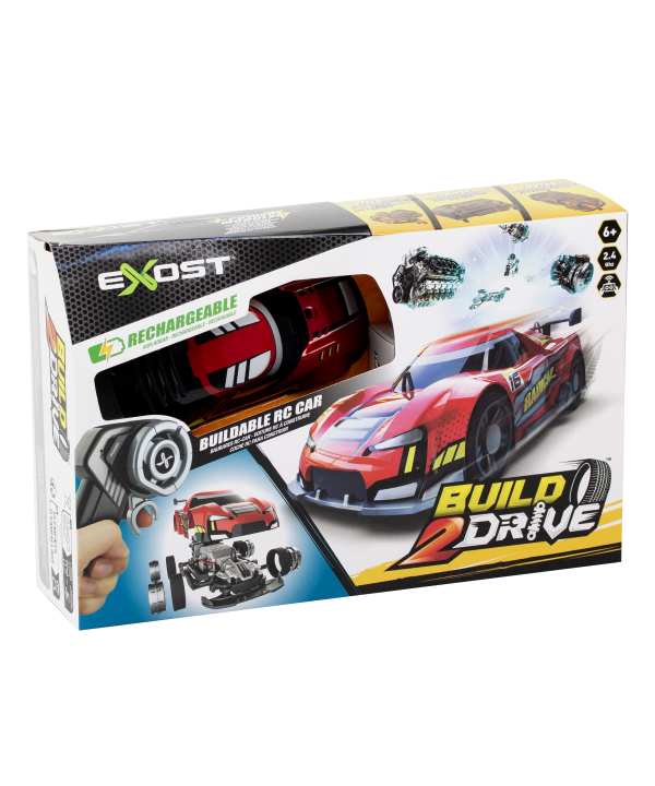 AS Exost: Build 2 Drive - Radical Racer (Red) Buildable Car AS Exost: Build 2 Drive - Radical Racer (Red) Buildable Car