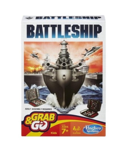 HASBRO BATTLESHIP GRAB & GO GAME