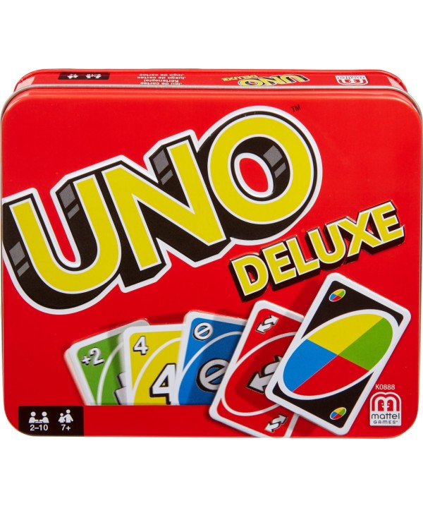 Mattel UNO Deluxe Card Game Mattel UNO Deluxe Card Game