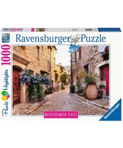 Ravensburger Puzzle: Mediterranean Places - Mediterranean France (1000pcs)