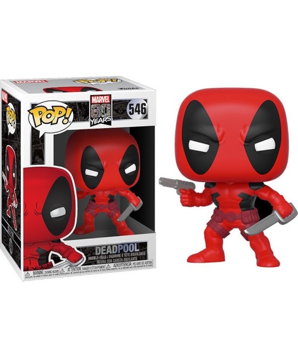 Funko Pop! Marvel 80th Years - First Appearance Deadpool 546 Bobble-Head Vinyl Figure Funko Pop! Marvel 80th Years - First Appearance Deadpool 546 Bobble-Head Vinyl Figure