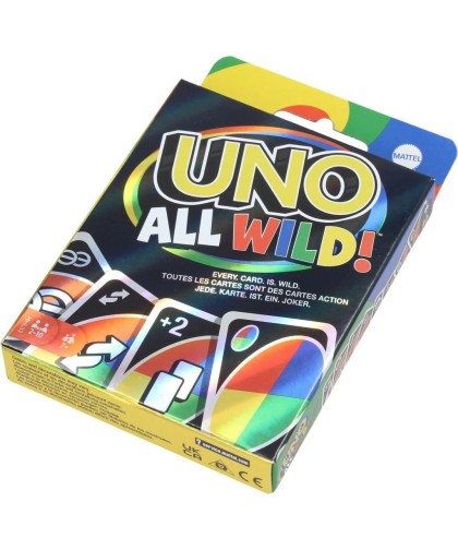 Mattel UNO All Wild Card Game