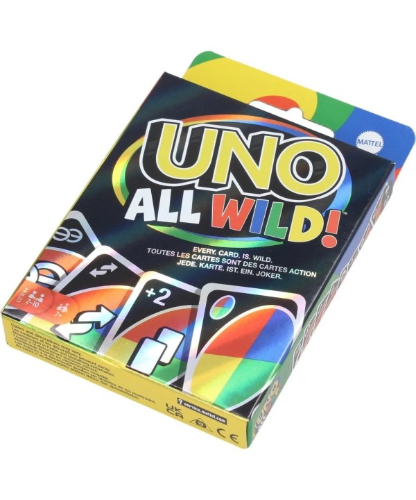 Mattel UNO All Wild Card Game Mattel UNO All Wild Card Game