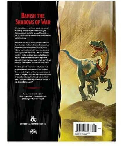 Wizards of the Coast D&D Eberron: Rising From the Last War Βιβλίο