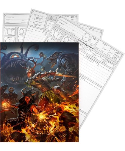 D&D Character Sheets 2024
