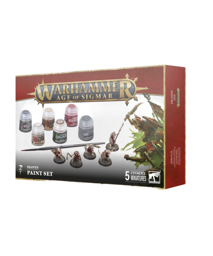 Warhammer Age of Sigmar Skaven Paint Set | Citadel Paints