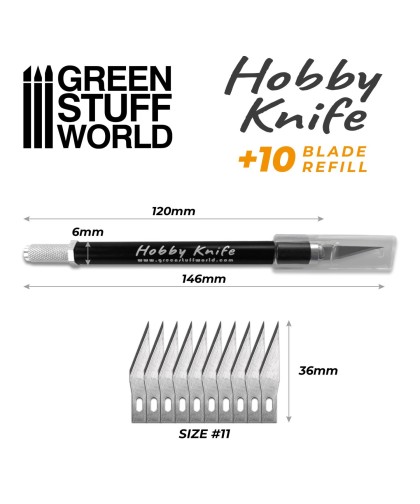 Green Stuff World Hobby Knife με Ανταλλακτικές Λεπίδες